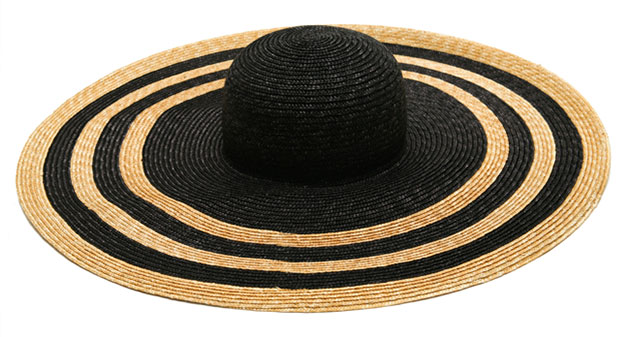 key trends: swimwear: Wide brimmed hat