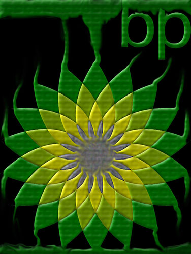 Behind the Logo of BP: Deepwater Horizon oil spill: Greenpeace poster competition