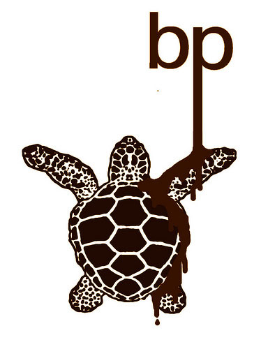 Behind the Logo of BP: Deepwater Horizon oil spill: Greenpeace poster competition