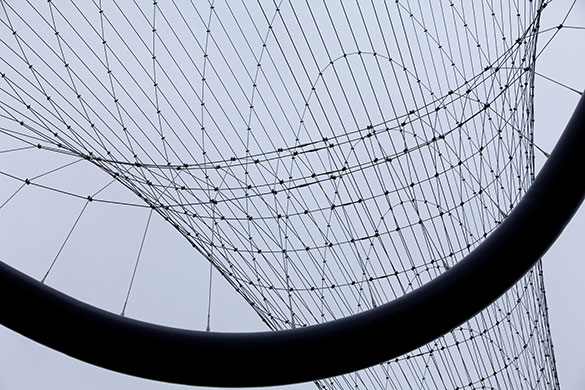 Anish Kapoor: A detail of the sculpture
