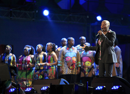 world cup launch concert: Angelique Kidjo