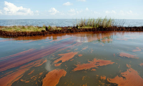 Thick oil from the BP Deepwater Horizon