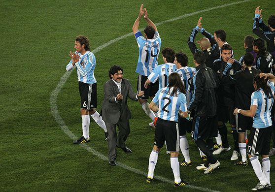 footy: Argentina v Nigeria: Group B - 2010 FIFA World Cup