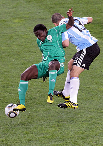 football: Argentina vs Nigeria
