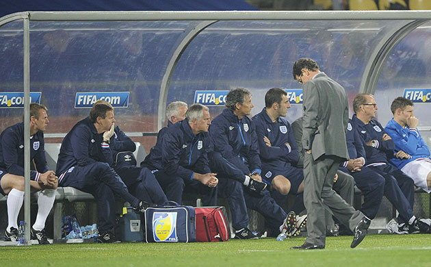 footy match: England v USA