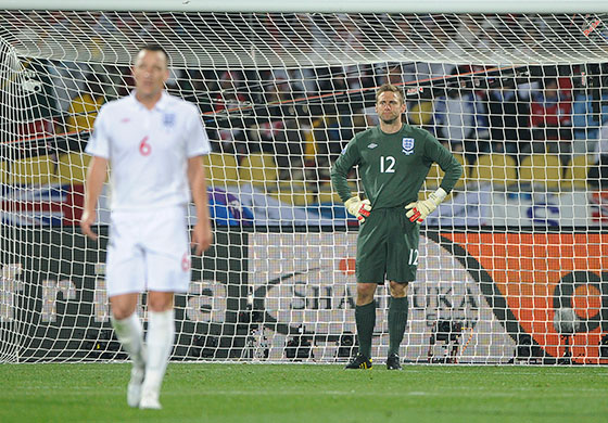 footy match: England v USA