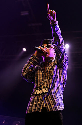 Isle of Wight: Isle of Wight Festival -Dappy  of N-Dubz