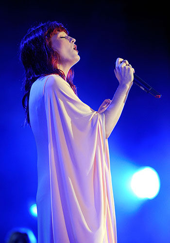 Isle of Wight: Isle of Wight Festival 2010  Florence and the Machine