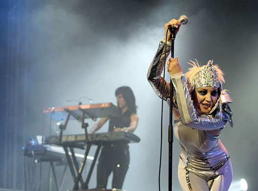 Isle of Wight: Isle Of Wight Festival 2010 Siobhan Fahey of Shakespeare's Sister