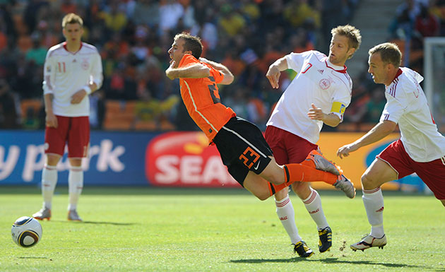 Holland v Denmark: Holland v Denmark