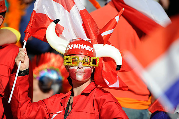 footy: Holland v Denmark