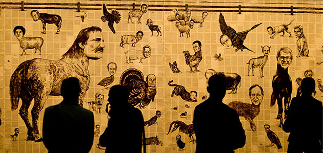 Art 41 Basel: International art show 'Art 41 Basel', in Basel, Switzerland