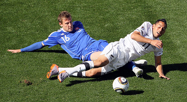 footy: New Zealand vs Slovakia