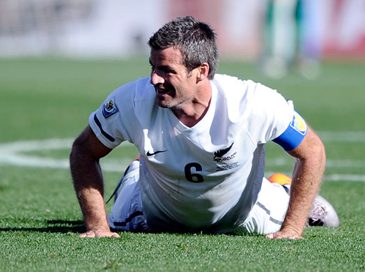 football: New Zealand's Ryan Nelsen