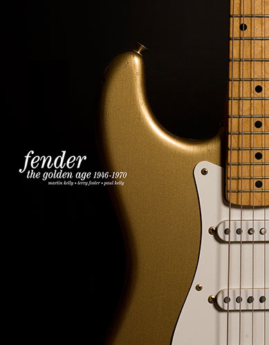 Fender gallery: Fender: The Golden Age book sleeve
