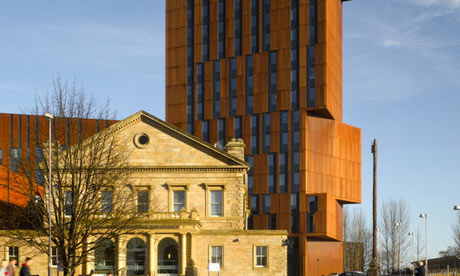A 23-storey tower in Leeds has been recognised as the 'best tall building' 