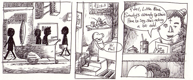 Julian Hanshaw: This is one of the first drafts I did in Saigon in 2008