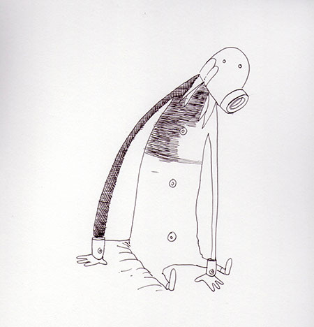 Julian Hanshaw: Here's my alter ego Little Blue