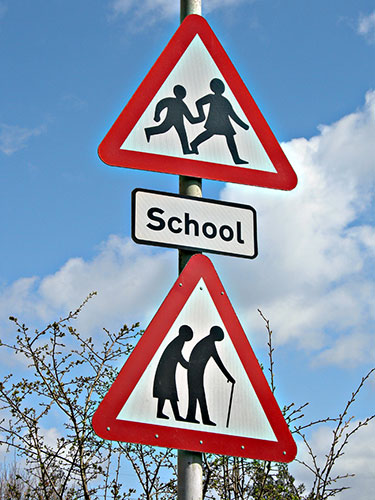 in pictures: generation: road sign