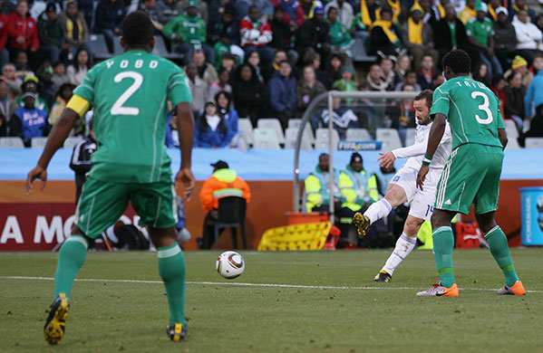 footy: Greece v Nigeria: Group B - 2010 FIFA World Cup