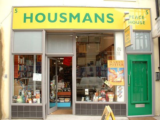 independent bookshops: Housmans