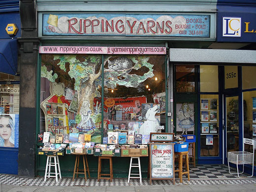 independent bookshops: Ripping Yarns