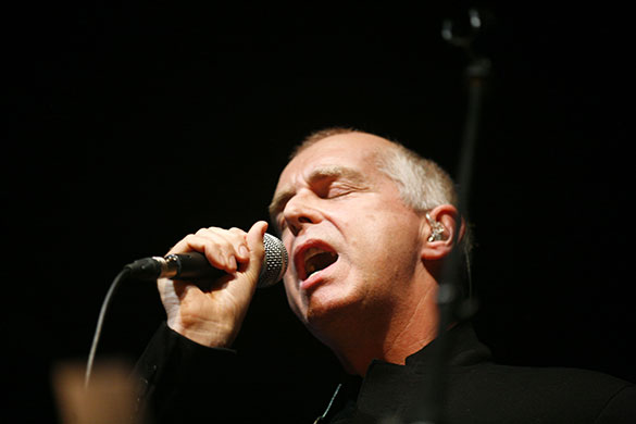 Meltdown: Neil Tennant performs in a Celebration Of Kate McGarrigle at Meltdown
