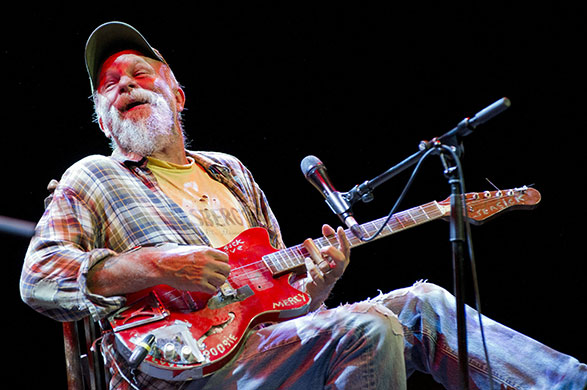 Meltdown: Seasick Steve and Duke Garwood Perform At The Royal Festival Hall In London