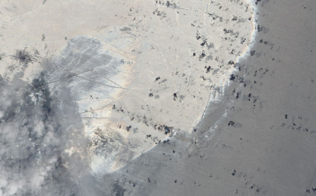 Satellite Eye:  Deepwater Horizon oil spill