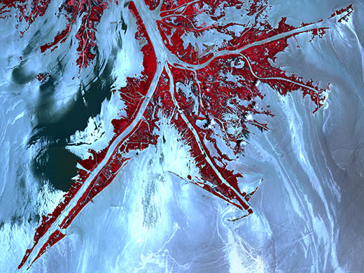 Satellite Eye:  Deepwater Horizon oil spill
