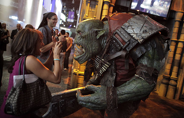 e3 expo: Ork, a video game character from Warhammer 40000