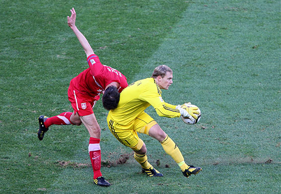 footy: Germany vs Serbia