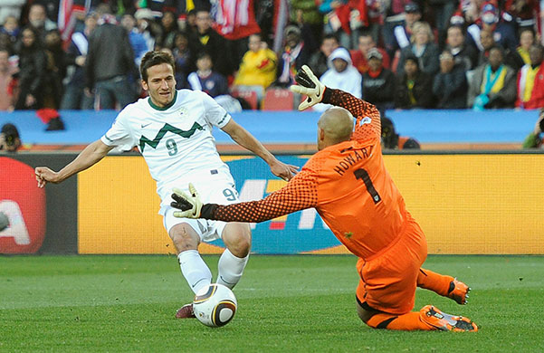 USA v Slovenia: Ljubijankic makes it 2-0 for the Slovenians