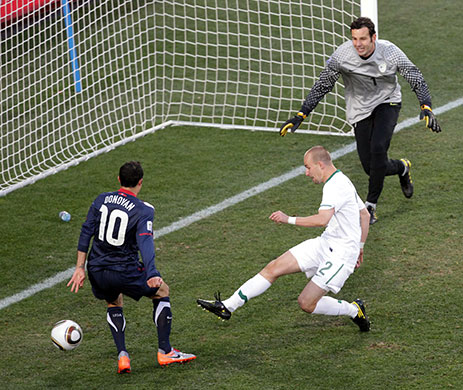 USA v Slovenia: Brecko denies Landon Donovan