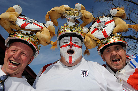 England footy: England v Algeria