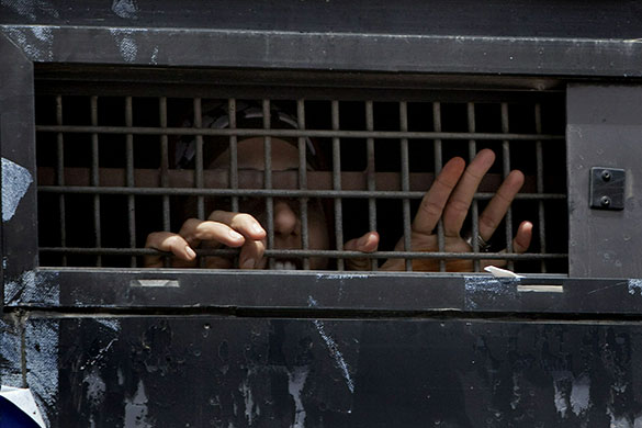 Gaza flotilla activists: Gaza flotilla activists arrive at Ben Gurion Airport to fly back to Turkey
