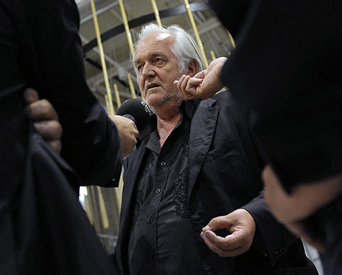 Gaza flotilla activists: Swedish crime writer Henning Mankell arrives back from Israel
