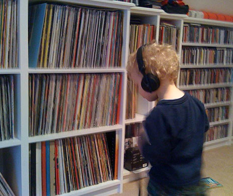 show & tell: Laverne: browsing some records