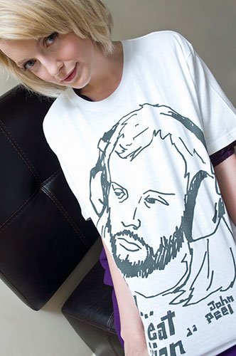 show & tell: Laverne: John Peel t-shirt