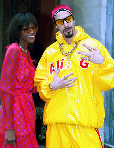 Celeb Style: Campbell: Ali G ( Sacha Baron Cohen ) and Naomi Campbell