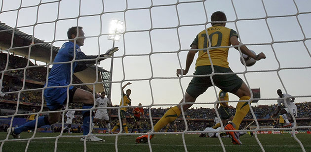 World Cup day 10: Harry Kewell gives away a penalty 