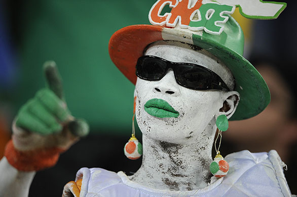 sport: Brazil v Ivory Coast