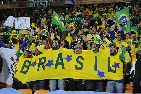 sport: Brazil v Ivory Coast