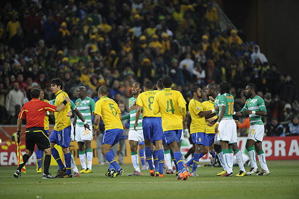 soccer: Brazil v Ivory Coast