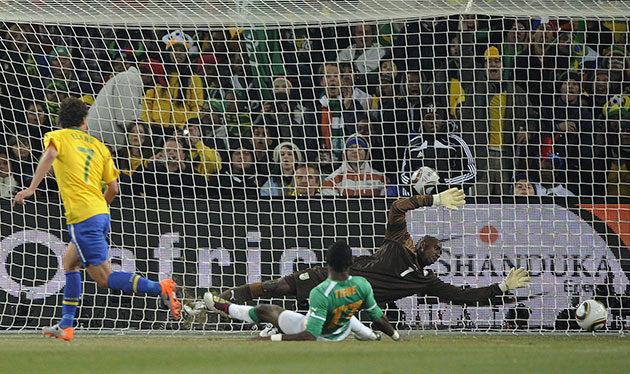 soccer: Brazil v Ivory Coast
