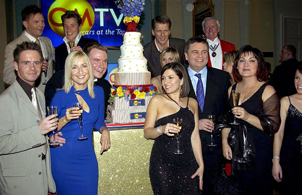 gmtv: GMTV 10TH BIRTHDAY PARTY AT MADAME TUSSAUDS, LONDON, BRITAIN - 23 JAN 2003