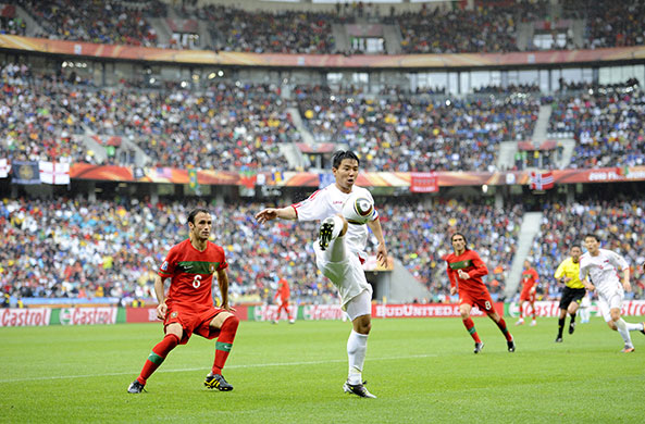 sport: Portugal vs Korea DPR
