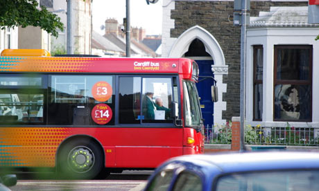 cardiff bus wrong buses 2010 guardian