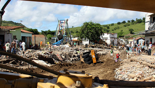 Floods in Brazil: Devastation caused by the overflowing of the Mundau river