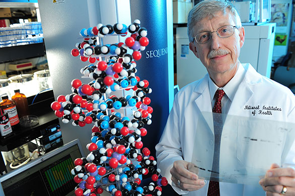 Human Genome Project: Dr.Francis Collins former director of the Human Genome Project, 